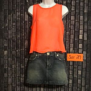 Sz 27 Immorality denim skirt